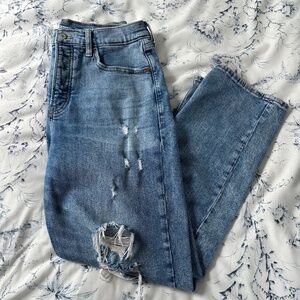 Extra High Rise Sky-Hi Straight Jeans - Old Navy